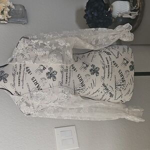 Friful Elegant Lace Shawl